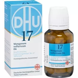 BIOCHEMIE DHU 17 Manganum sulphuricum D 6 tabletter, 200 stk