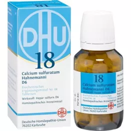 BIOCHEMIE DHU 18 Calcium sulphuratum D 6 tabletter, 200 stk