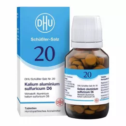 BIOCHEMIE DHU 20 Kaliumalun.svovel.D 6 tabletter, 200 stk