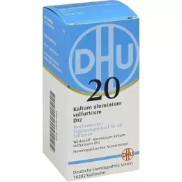 BIOCHEMIE DHU 20 Kaliumalun.svovel.D 12 tabletter, 200 stk