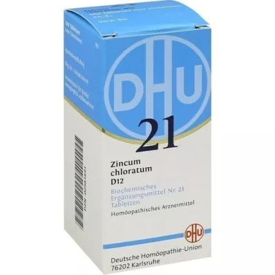 BIOCHEMIE DHU 21 Zincum chloratum D 12 tabletter, 200 stk