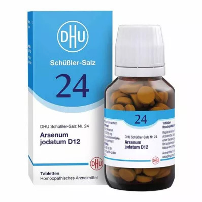 BIOCHEMIE DHU 24 Arsenum jodatum D 12 tabletter, 200 stk BIOCHEMIE DHU 24 Arsenum jodatum D 12 tabletter, 200 stk