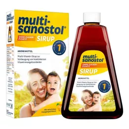 MULTI SANOSTOL Sirup uten tilsatt sukker, 260 g