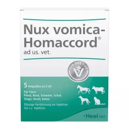 NUX VOMICA HOMACCORD ad us.vet.ampuller, 5 stk