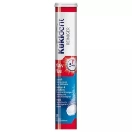 KUKIDENT Cleaner Express Active Plus Tabs, 33 stk