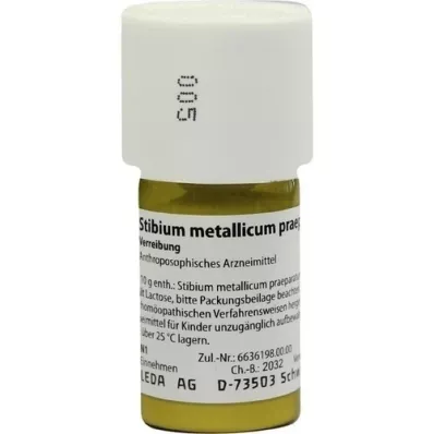 STIBIUM METALLICUM PRAEPARATUM D 10 Triturering, 20 g