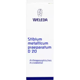 STIBIUM METALLICUM PRAEPARATUM D 20 Triturering, 20 g
