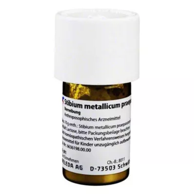 STIBIUM METALLICUM PRAEPARATUM D 20 Triturering, 20 g STIBIUM METALLICUM PRAEPARATUM D 20 Triturering, 20 g