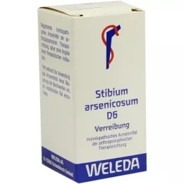 STIBIUM ARSENICOSUM D 6 Triturering, 20 g