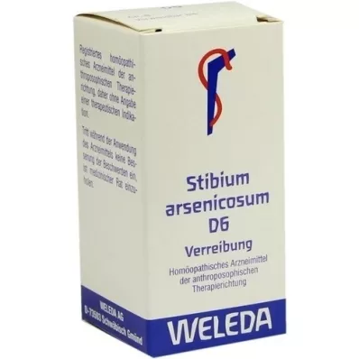 STIBIUM ARSENICOSUM D 6 Triturering, 20 g