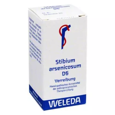 STIBIUM ARSENICOSUM D 6 Triturering, 20 g