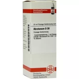 ABROTANUM D 30 Fortynning, 20 ml