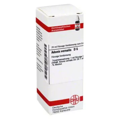 ADONIS VERNALIS D 6 Fortynning, 20 ml