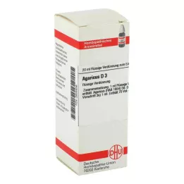 AGARICUS D 3 Fortynning, 20 ml
