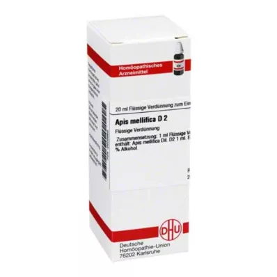 APIS MELLIFICA D 2 Fortynning, 20 ml APIS MELLIFICA D 2 Fortynning, 20 ml