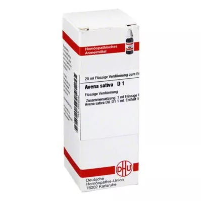 AVENA SATIVA D 1 Fortynning, 20 ml