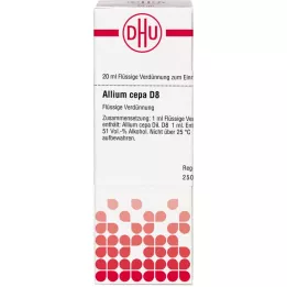 ALLIUM CEPA D 8 fortynning, 20 ml