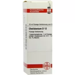 CHELIDONIUM D 12 Fortynning, 20 ml