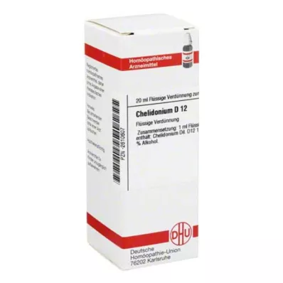 CHELIDONIUM D 12 Fortynning, 20 ml