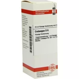 CRATAEGUS D 6 Fortynning, 20 ml