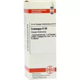 DHU Crataegus D 30 Fortynning, 20 ml