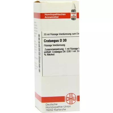 CRATAEGUS D 30 fortynning, 20 ml