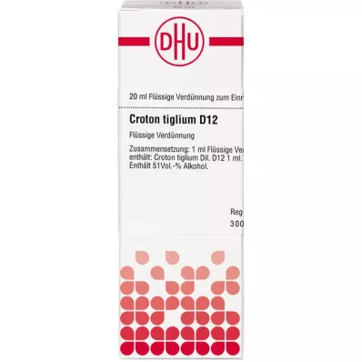 CROTON TIGLIUM D 12 Fortynning, 20 ml