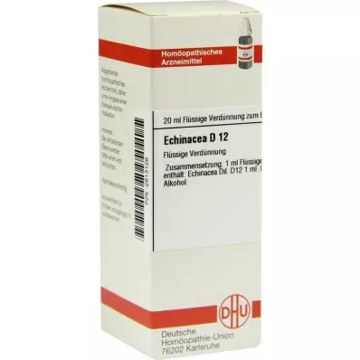 ECHINACEA HAB D 12 Fortynning, 20 ml ECHINACEA HAB D 12 Fortynning, 20 ml