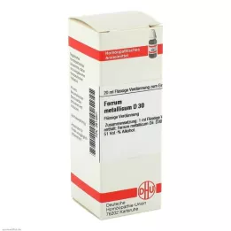 DHU Ferrum metallicum D 30 Fortynning, 20 ml