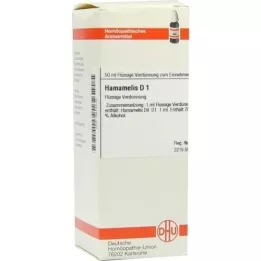 HAMAMELIS D 1 fortynning, 50 ml