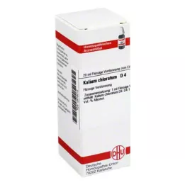 DHU Kalium chloratum D 4 fortynning, 20 ml