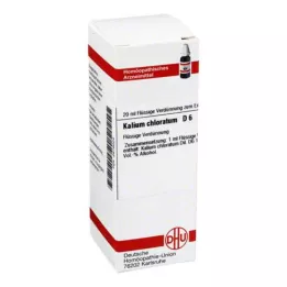 KALIUM CHLORATUM D 6 Fortynning, 20 ml