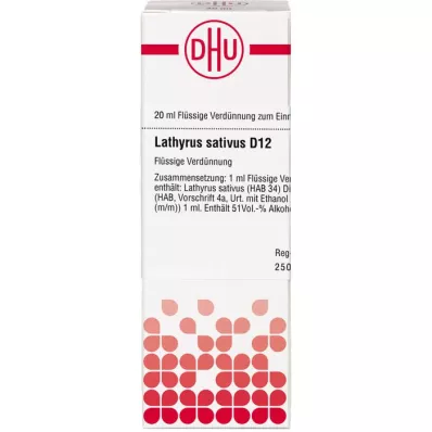 LATHYRUS SATIVUS D 12 Fortynning, 20 ml