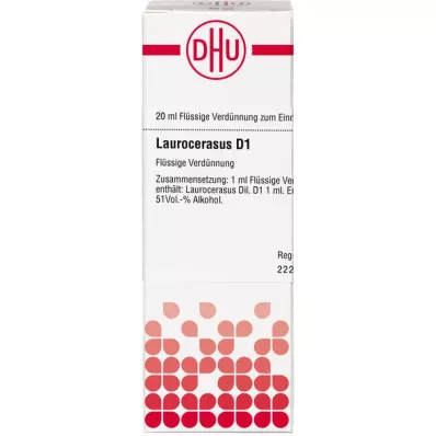 LAUROCERASUS D 1 Fortynning, 20 ml