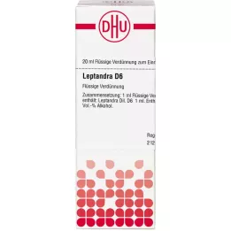 LEPTANDRA D 6 Fortynning, 20 ml