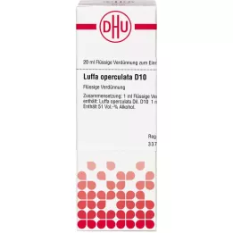 LUFFA OPERCULATA D 10 Fortynning, 20 ml