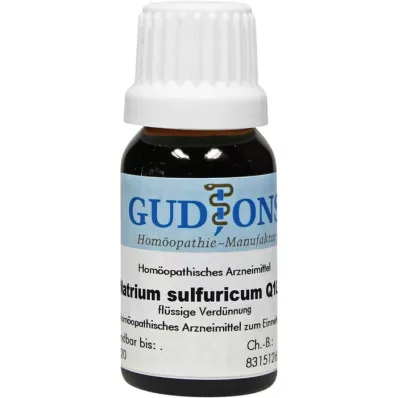 NATRIUM SULFURICUM Q 10-oppløsning, 15 ml