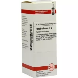 PAREIRA BRAVA D 6 Fortynning, 20 ml