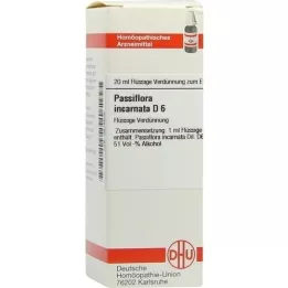 PASSIFLORA INCARNATA D 6 Fortynning, 20 ml