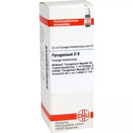 DHU Pyrogenium D 8 Fortynning, 20 ml