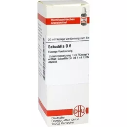 SABADILLA D 6 Fortynning, 20 ml