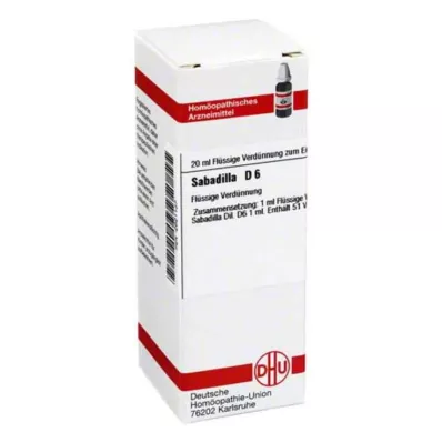 SABADILLA D 6 Fortynning, 20 ml