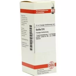 DHU Scilla D 6 Fortynning, 20 ml