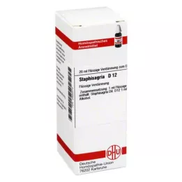 STAPHISAGRIA D 12 Fortynning, 20 ml