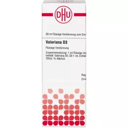 VALERIANA D 3 Fortynning, 20 ml