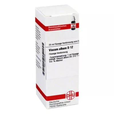 VISCUM ALBUM D 12 Fortynning, 20 ml