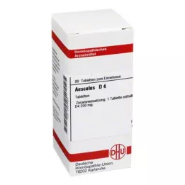 AESCULUS D 4 tabletter, 80 stk