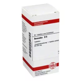 AESCULUS D 6 tabletter, 80 stk