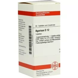 AGARICUS D 12 tabletter, 80 stk