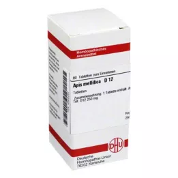 APIS MELLIFICA D 12 tabletter, 80 stk